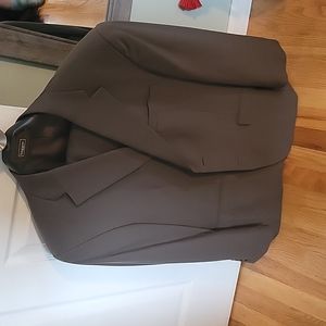 Haggar green suit jacket